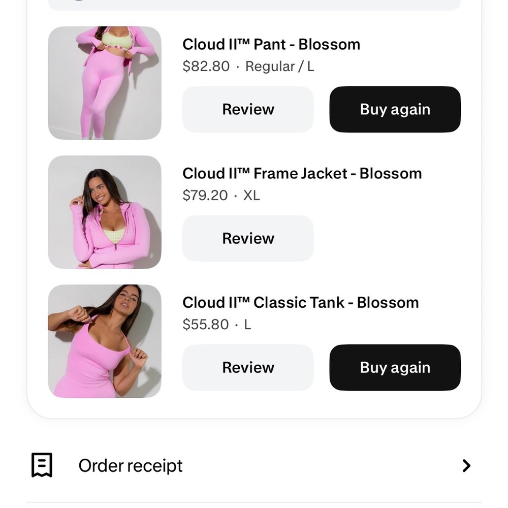 Vitality Cloud ll Blossom Set